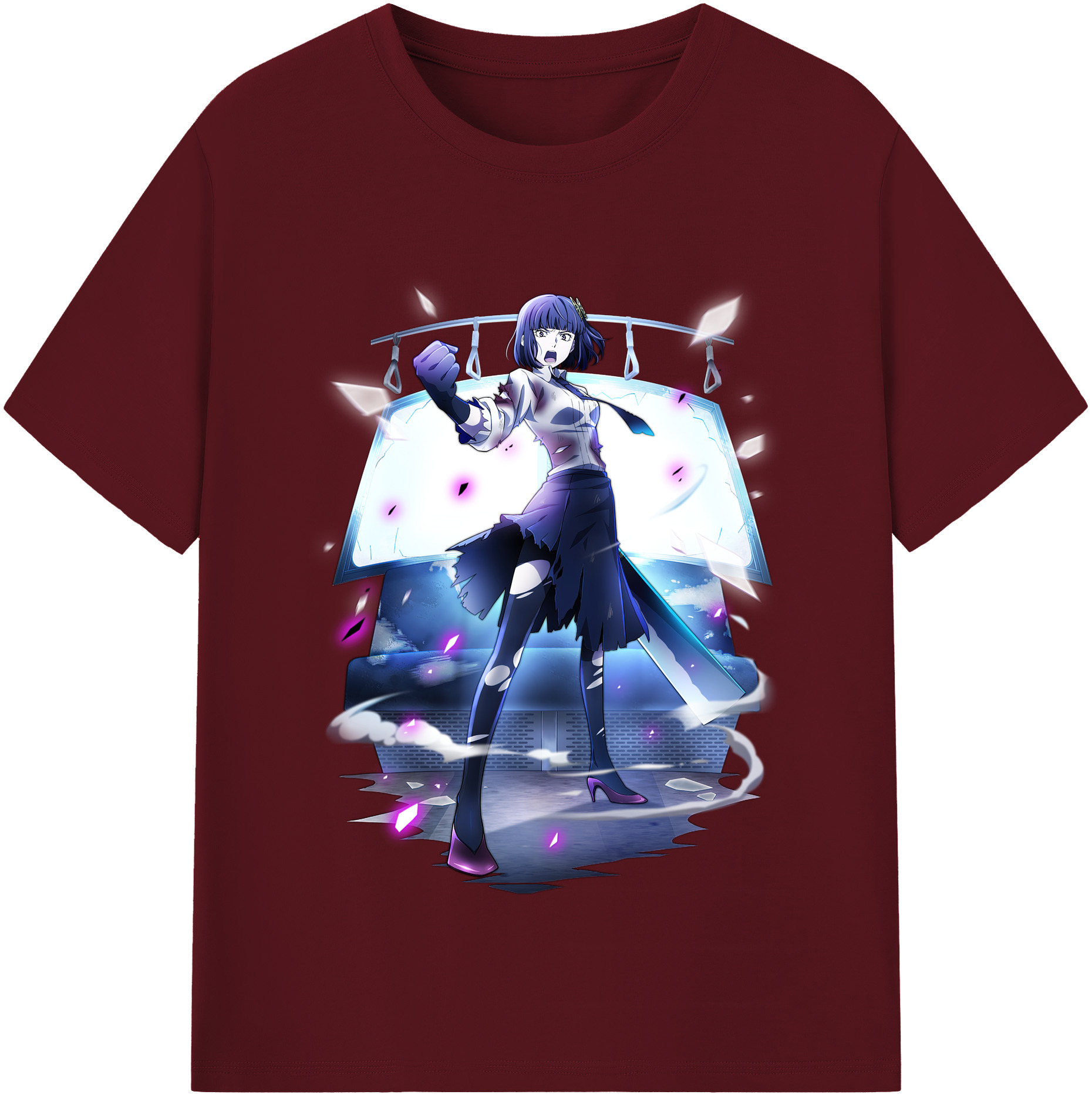 （画像用） 文豪ストレイドッグス Bungo Stray Dogs 綿100％半袖Tシャツ（フロントプリント）